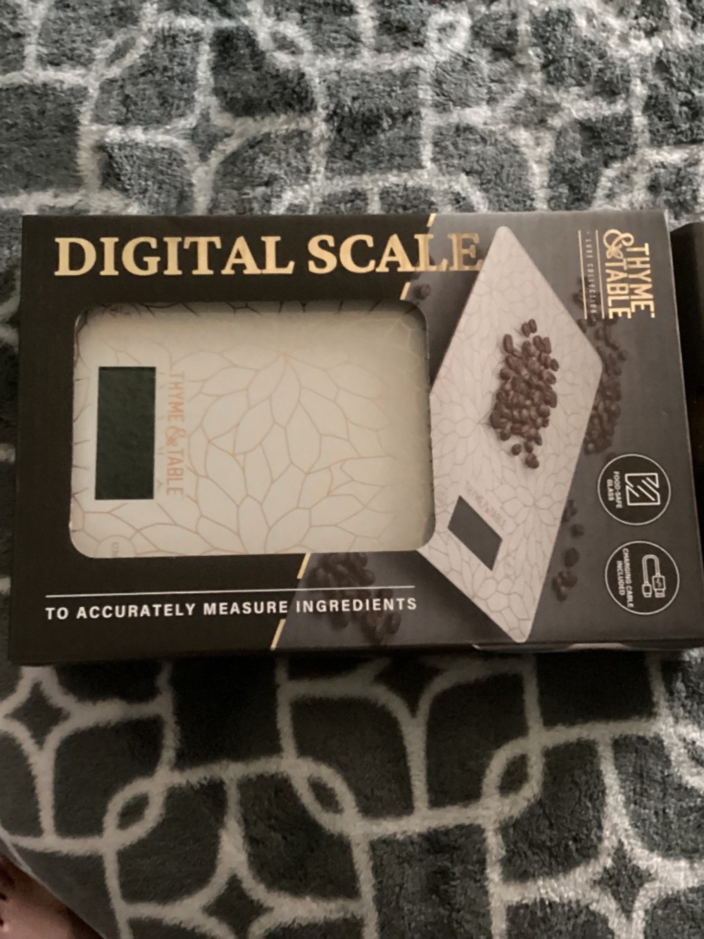 Thyme & Table Luxe Collection Digital Scale New in Box